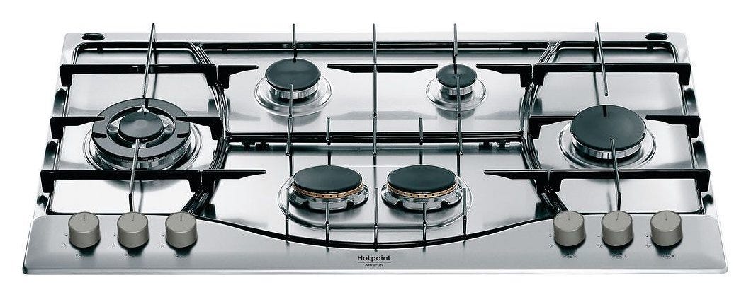 Hotpoint Ariston PHN 962 TS/IX/HA Piano cottura a gas da incasso cm. 87 - inox