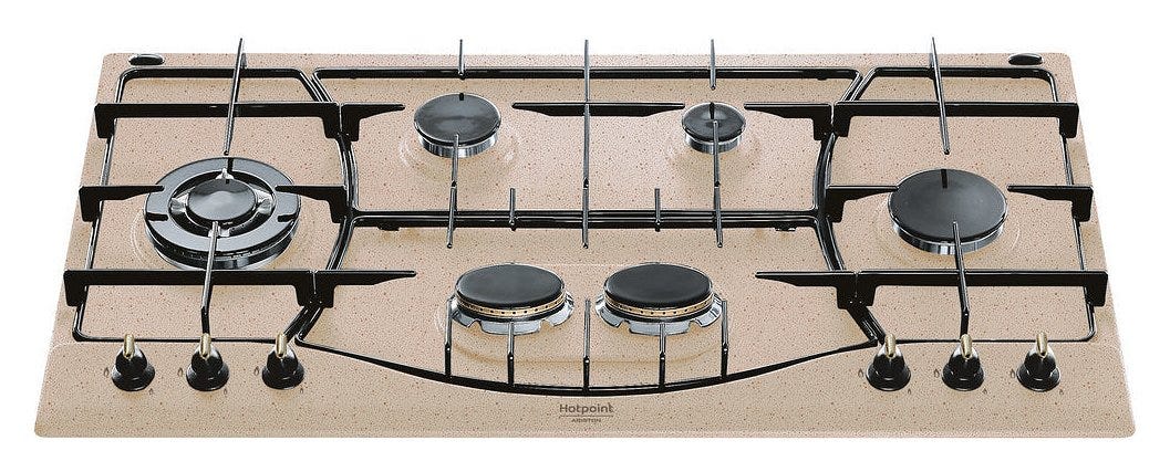 Hotpoint Ariston PHN 960MST (AV) R/HA Piano cottura a gas da incasso cm. 87 - avena