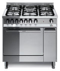 Lofra MT86GV/C Maxima Cucina da accosto cm. 80 x 60 - inox 5 fuochi + 1 forno a gas