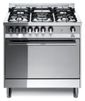 Lofra MG86GV/C Maxima Cucina da accosto cm. 80 x 60 - inox 5 fuochi + 1 forno a gas