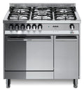 Lofra MR96GV/C Maxima Cucina da accosto cm. 90 x 60 - inox 5 fuochi + 1 forno a gas