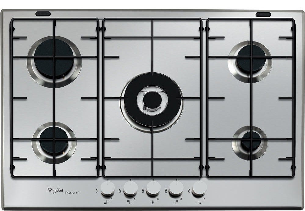 Whirlpool GMA 7521IXL AMBIENT Piano cottura a gas cm 75 - inox