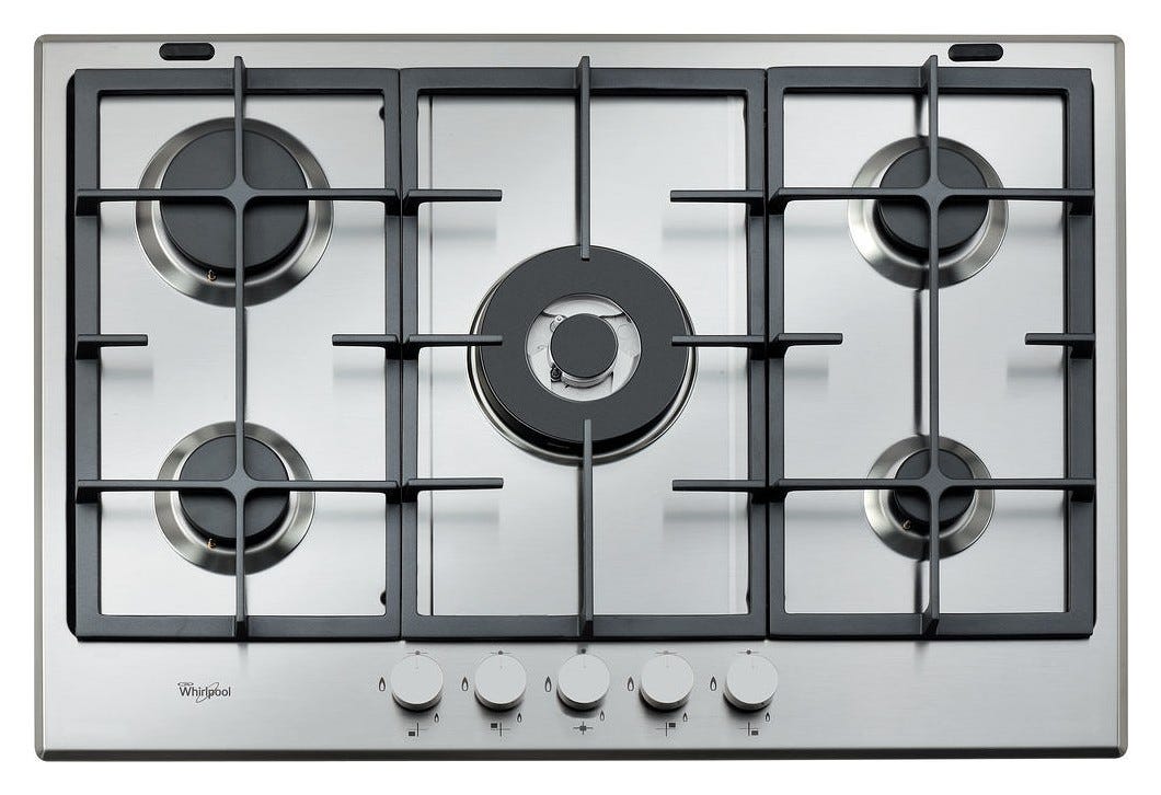 Whirlpool GMA 7522IX URBAN Piano cottura a gas cm 75 - inox
