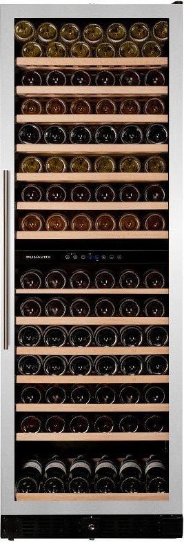 Dunavox -166.428SDSK Grande-166 Cantina vino cm. 59 - 166 bottiglie - inox