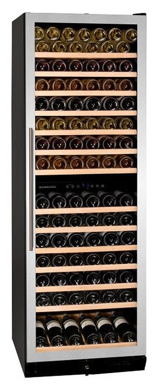 Dunavox -166.428SDSK Grande-166 Cantina vino cm. 59 - 166 bottiglie - inox