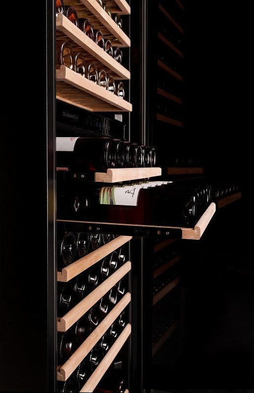 Dunavox -166.428SDSK Grande-166 Cantina vino cm. 59 - 166 bottiglie - inox