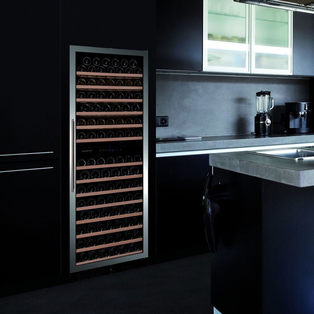 Dunavox -181.490SDSK Grande-181 Cantina vino cm. 65 - 181 bottiglie - inox