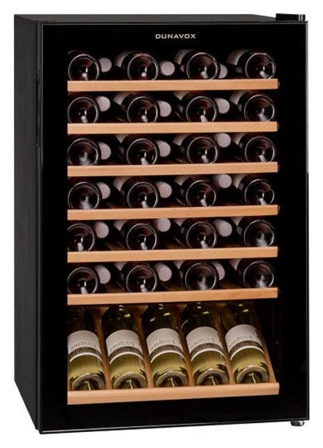 Dunavox FH-48.130 Home-48 Cantina vino cm. 55 - 48 bottiglie - vetro nero