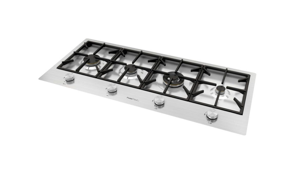 Foster 7640 000 Milano Piano cottura a gas cm 108 - filotop - acciaio spazzolato
