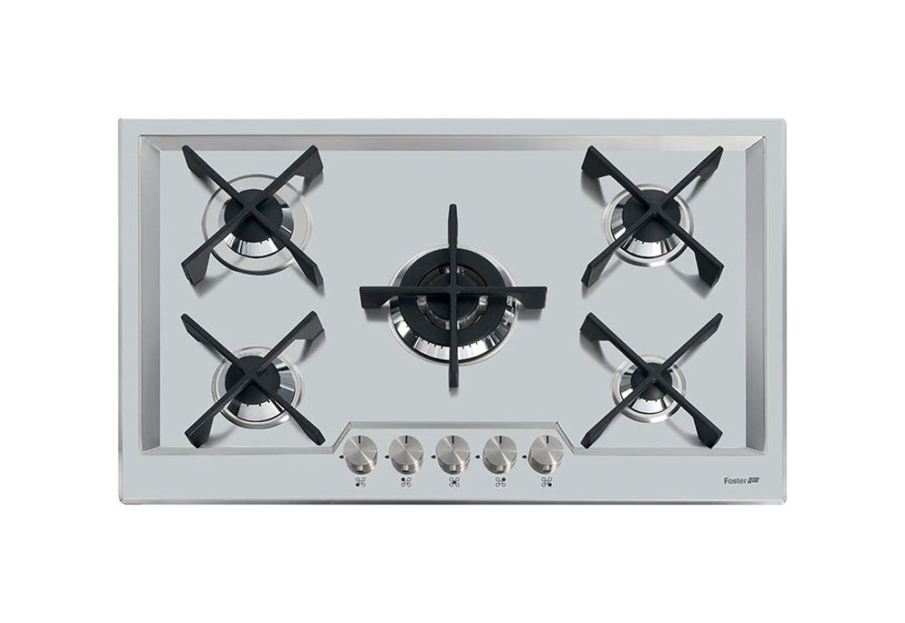 Foster 7610 032 KS Piano cottura a gas cm 80 - acciaio spazzolato