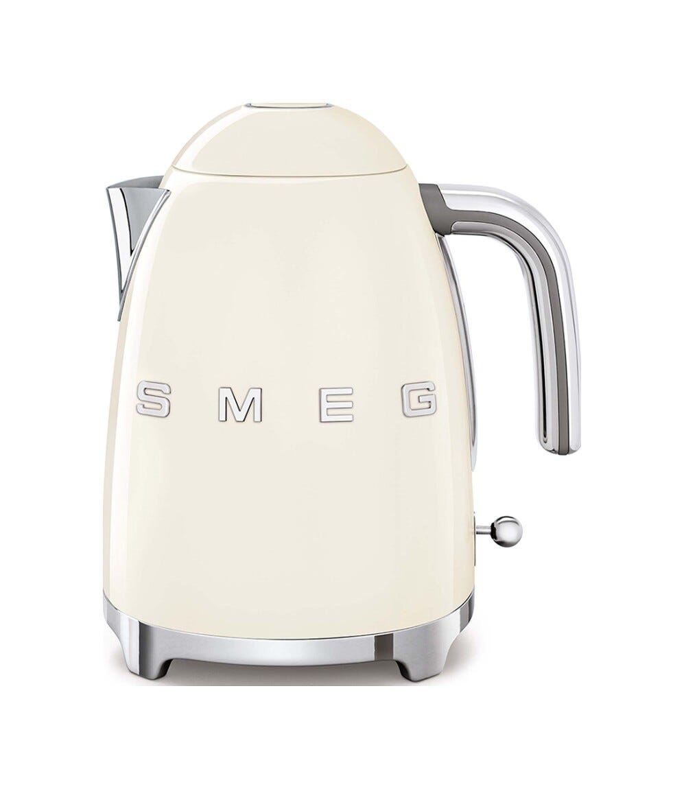 Smeg Selection KLF03CREU 50's Style Bollitore elettrico Standard - panna Lucido
