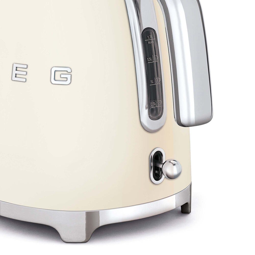 Smeg Selection KLF03CREU 50's Style Bollitore elettrico Standard - panna Lucido