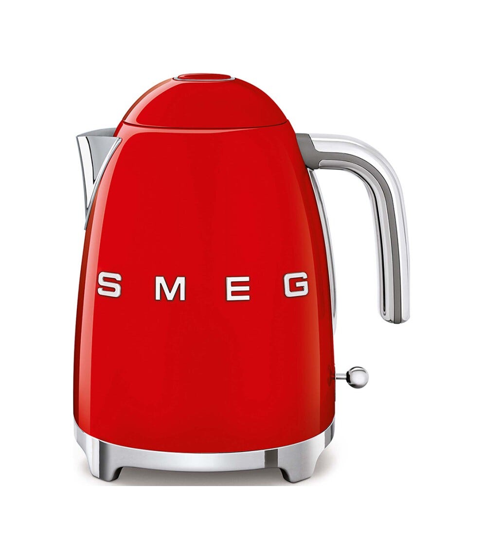 Smeg Selection KLF03RDEU 50's Style Bollitore elettrico Standard - rosso Lucido