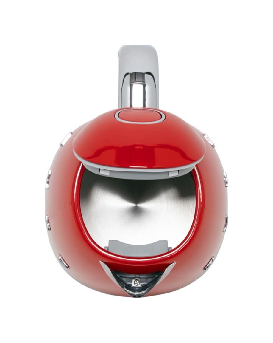 Smeg Selection KLF03RDEU 50's Style Bollitore elettrico Standard - rosso Lucido
