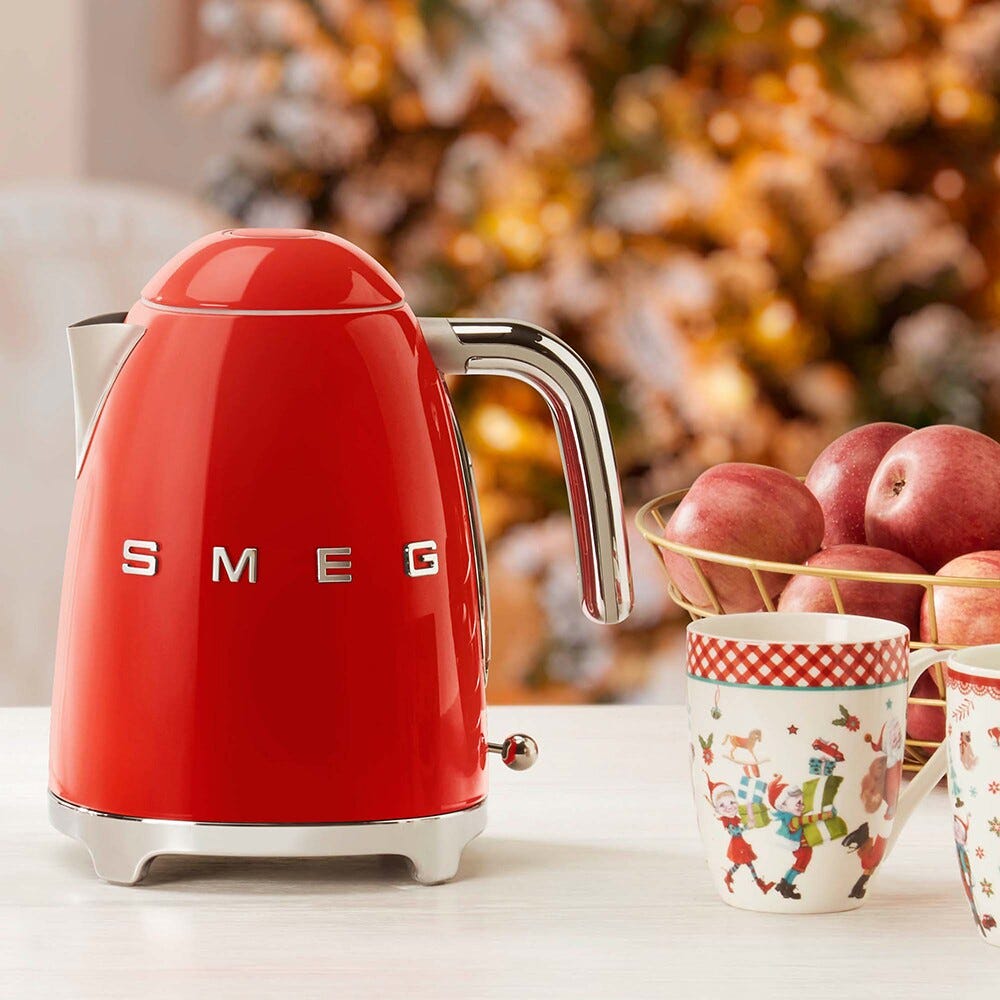Smeg Selection KLF03RDEU 50's Style Bollitore elettrico Standard - rosso Lucido