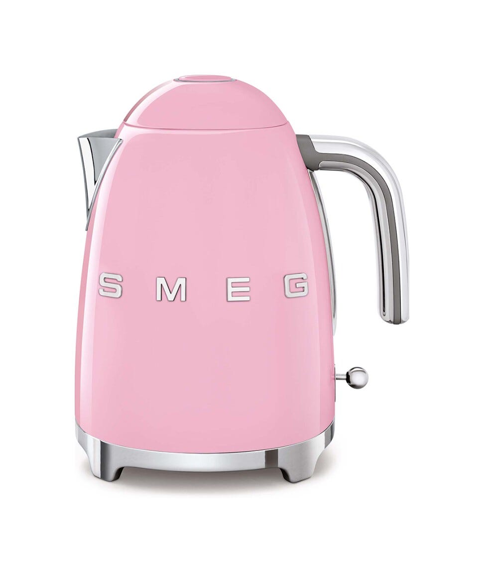 Smeg Selection KLF03PKEU 50's Style Bollitore elettrico Standard - rosa Lucido