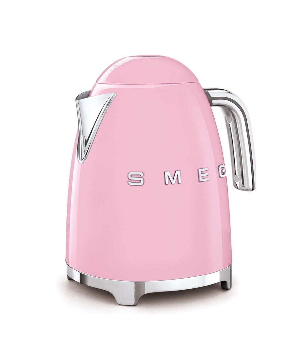 Smeg Selection KLF03PKEU 50's Style Bollitore elettrico Standard - rosa Lucido