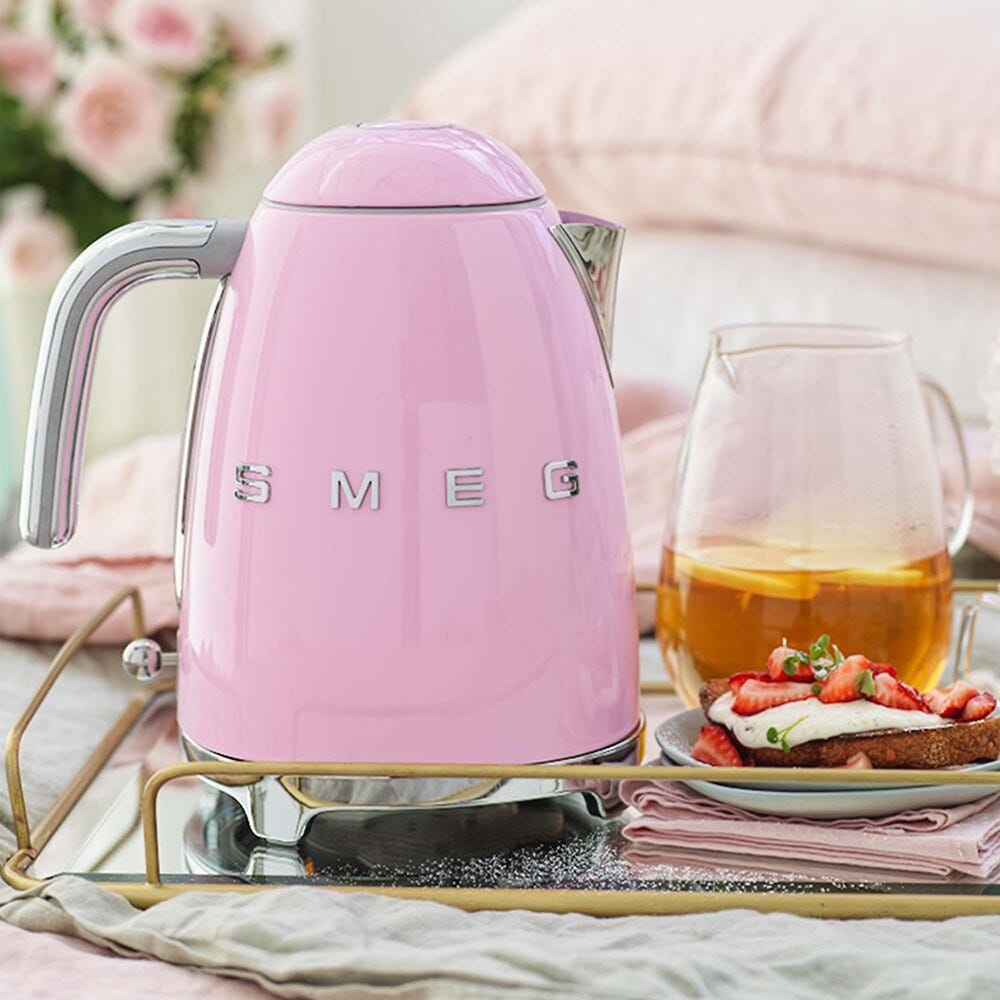 Smeg Selection KLF03PKEU 50's Style Bollitore elettrico Standard - rosa Lucido