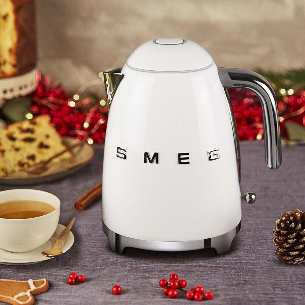Smeg Selection KLF03WHEU 50's Style Bollitore elettrico Standard - bianco Lucido