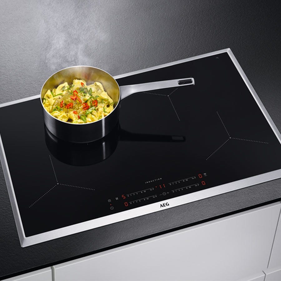 AEG IKB84433XB Piano cottura induzione cm. 80 - vetroceramica nero