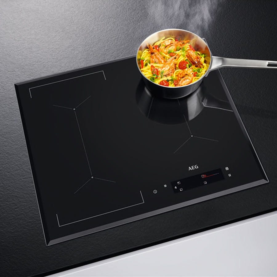 AEG IAE64843FB SenseFry Piano cottura induzione cm. 60 - vetroceramica grigio scuro