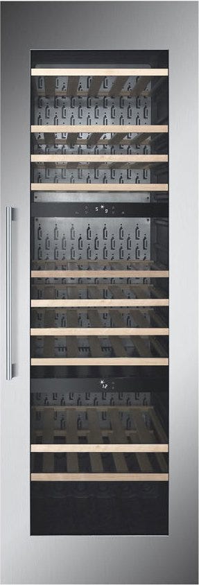 Avintage AVI97X3ZI Cantina vino cm. 60 h 179 - bottiglie 97 - inox incasso colonna