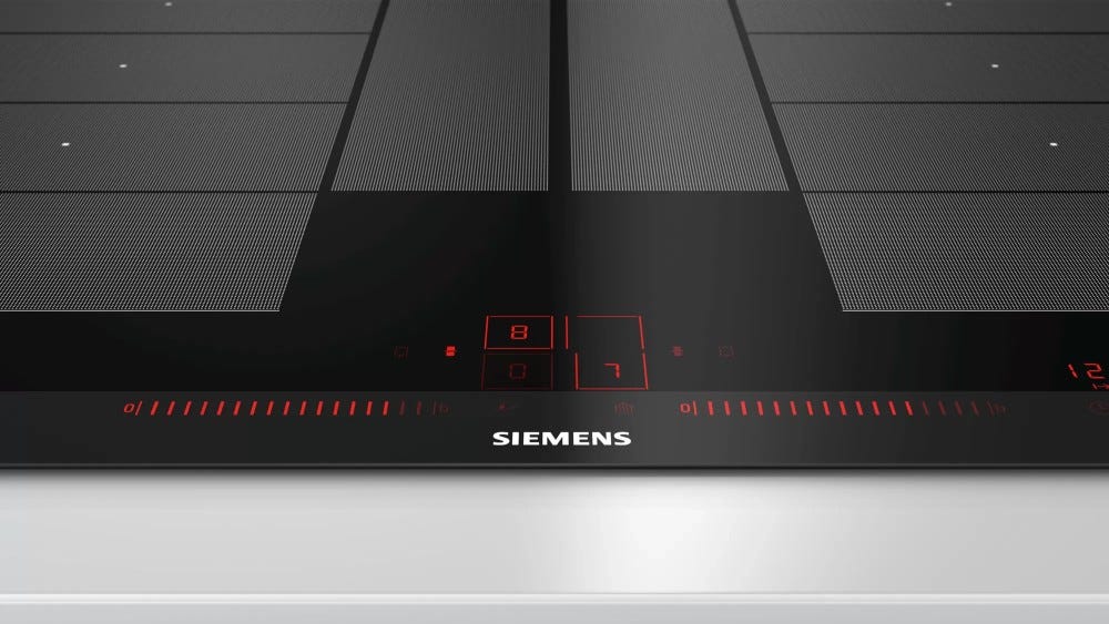 Siemens EX875LYC1E Iq700 Piano cottura a induzione cm 80 - vetroceramica nero