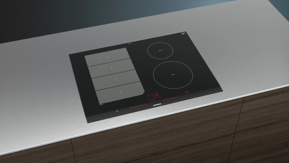 Siemens EX775LEC1E Iq700 Piano cottura a induzione cm 70 - vetroceramica nero