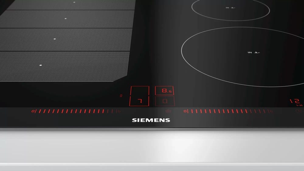 Siemens EX775LEC1E Iq700 Piano cottura a induzione cm 70 - vetroceramica nero