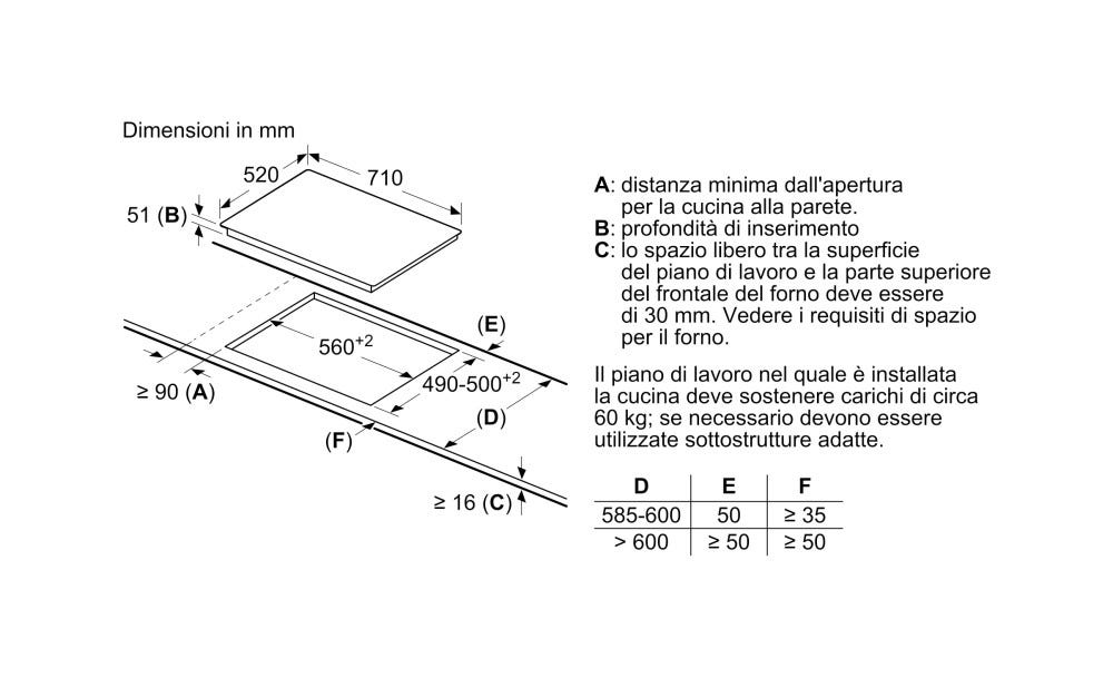 Siemens EX775LEC1E Iq700 Piano cottura a induzione cm 70 - vetroceramica nero