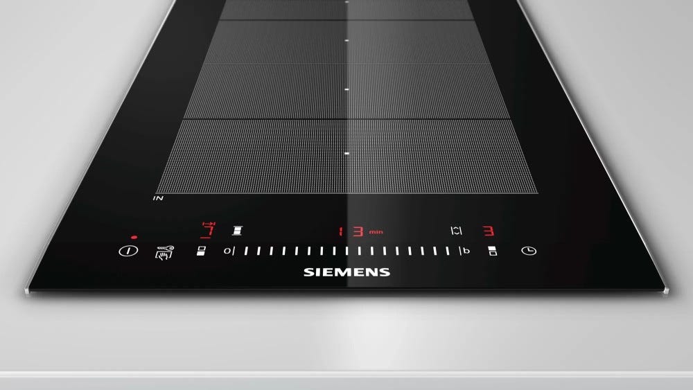 Siemens EX375FXB1E Iq700 Piano cottura a induzione cm 30 - vetroceramica nero