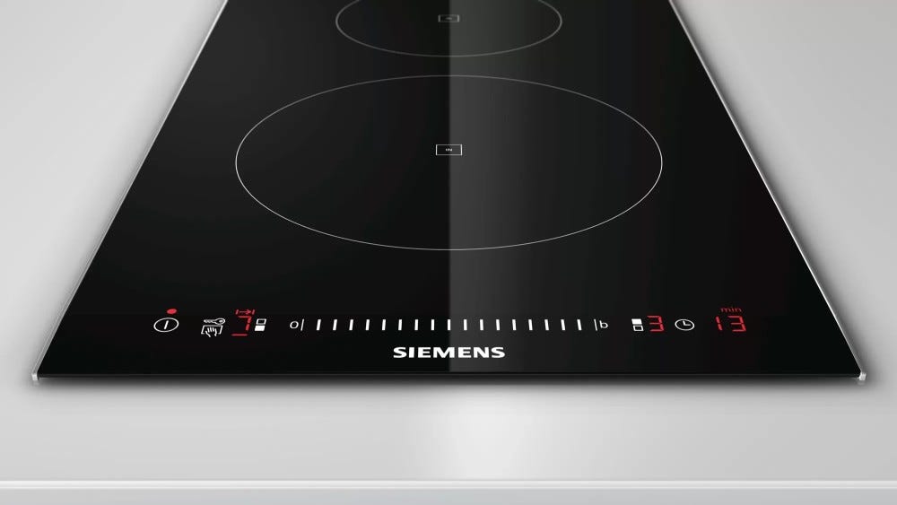 Siemens EH375FBB1E Iq100 Piano cottura a induzione cm 30 - vetroceramica nero