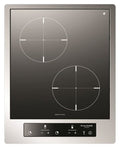 Fulgor CPH 402 ID TC X Piani Combi Set Piano cottura a induzione cm 40 - vetroceramica nero / cornice inox