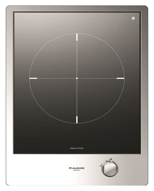 Fulgor CPH 401 ID X Piani Combi Set Piano cottura a induzione cm 40 - vetroceramica nero / cornice inox