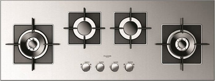 Fulgor FSH 1124 G 2DWK XX Piano cottura a gas cm 112 - inox