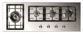 Fulgor QH 1124 G WK X Piano cottura a gas cm 112 - inox