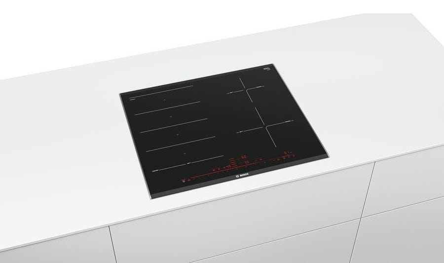 Bosch PXE675DC1E Serie 8 Piano cottura induzione cm 60 - vetroceramica nero