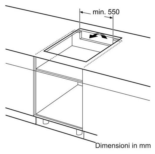Bosch PXE675DC1E Serie 8 Piano cottura induzione cm 60 - vetroceramica nero