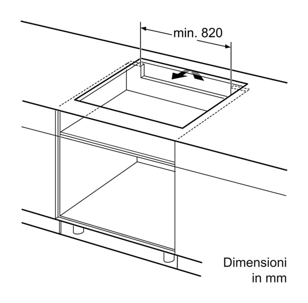 Bosch PXV975DC1E Serie 8 Piano cottura induzione cm. 90 - vetroceramica nero