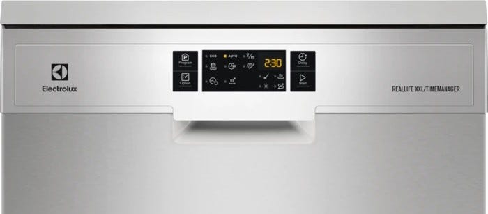 Electrolux ESF7552ROX Lavastoviglie integrata parziale cm. 60 - 13 coperti - inox antimpronta
