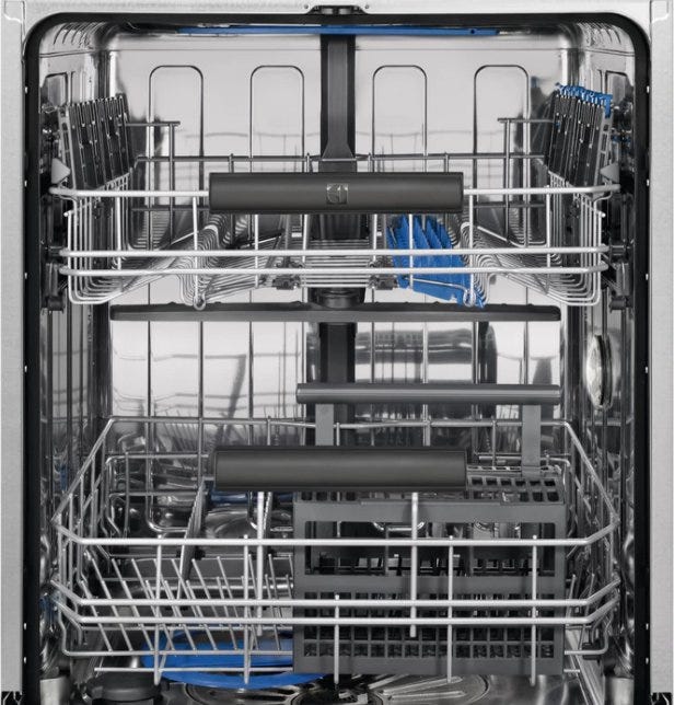 Electrolux ESF7552ROX Lavastoviglie integrata parziale cm. 60 - 13 coperti - inox antimpronta