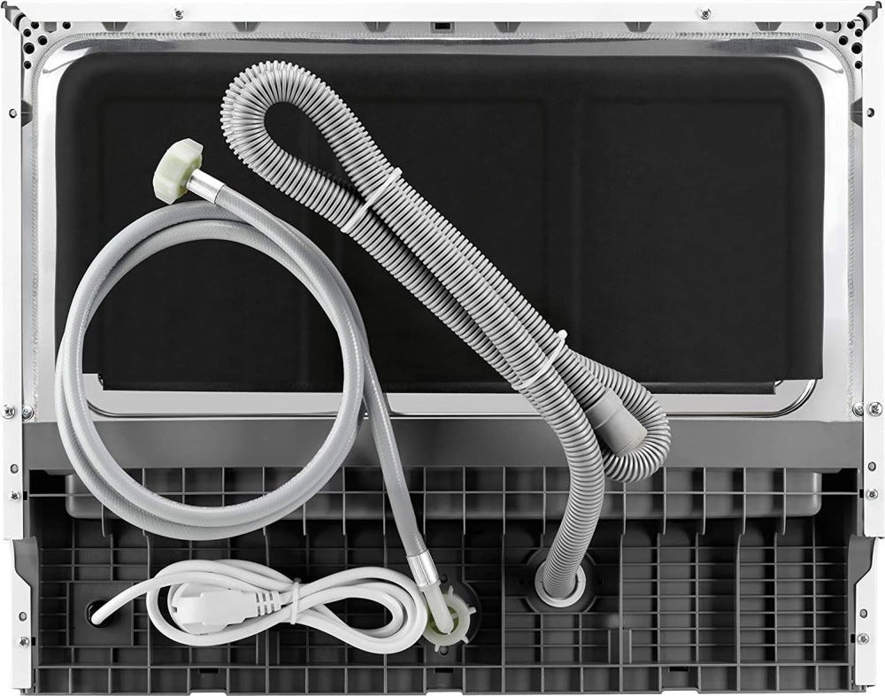 Electrolux ESF2400OS Lavastoviglie a libera installazione cm. 55 h. 44 - 6 coperti - silver