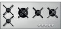 Barazza 1PSP105 SELECT PLUS Piano cottura incasso cm. 100 - inox