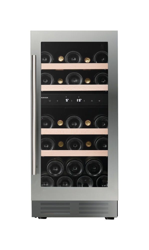 Dunavox UF-32.78DSS Cantina vino cm. 38 - 32 bottiglie - inox