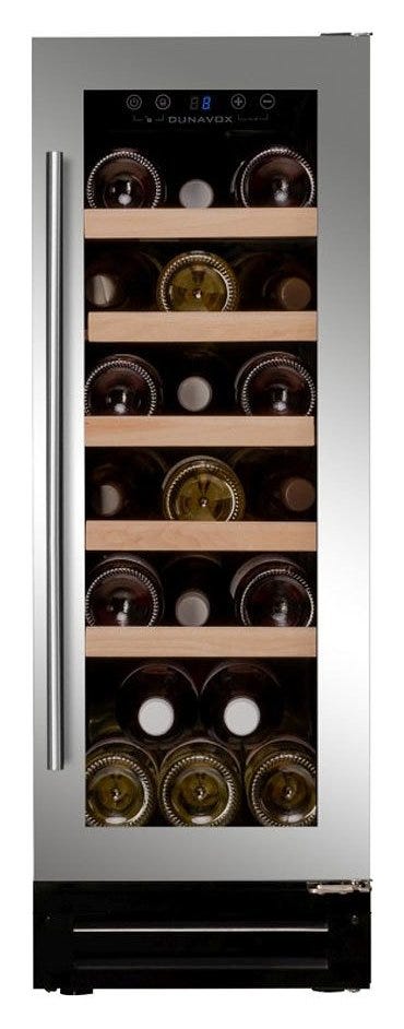 Dunavox UF-19.58SS Flow-19 Cantina vino cm. 30 - 19 bottiglie - inox