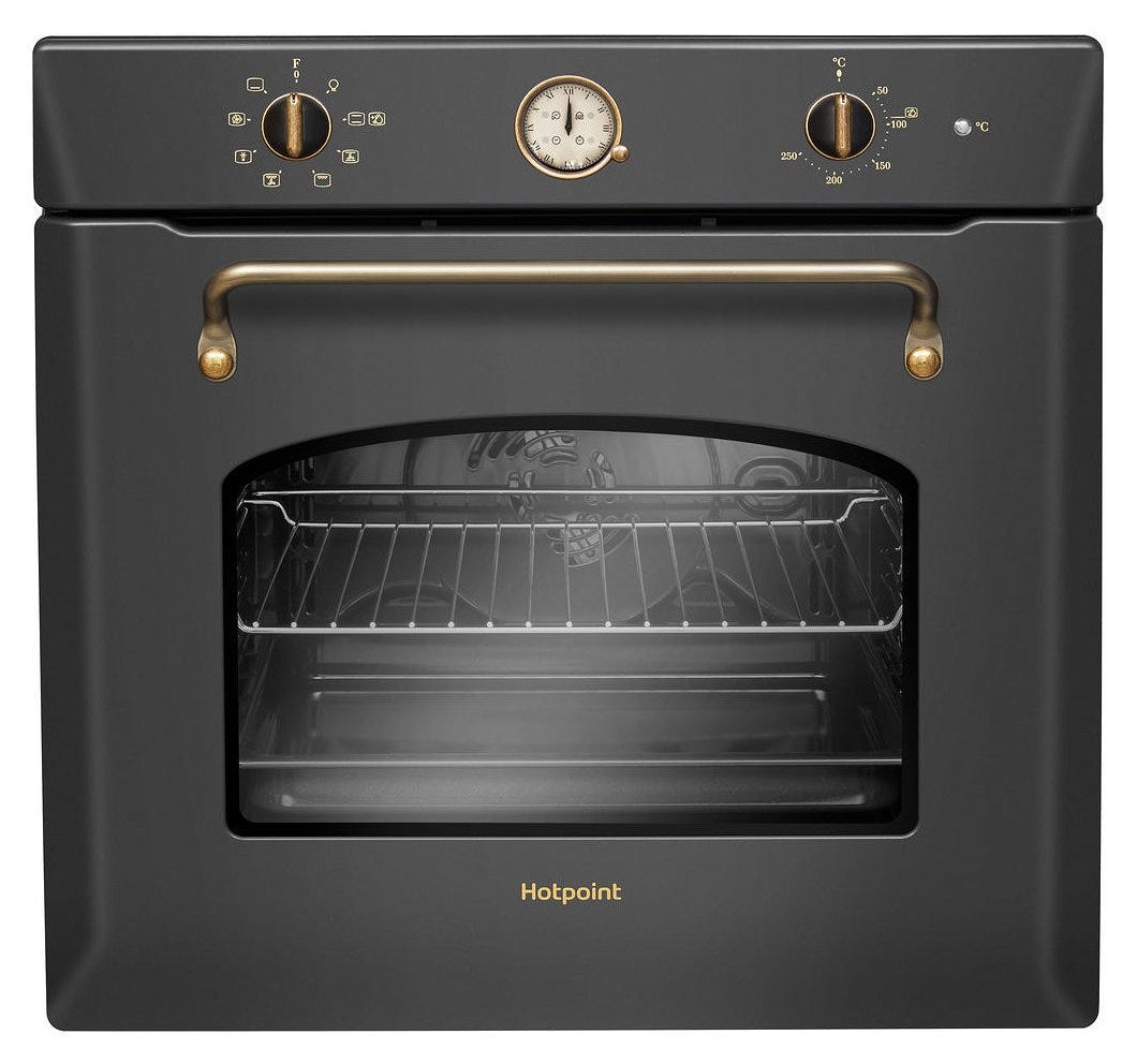 Hotpoint Ariston FIT 804 H AN HA TRADIZIONE Forno incasso cm. 60 - antracite