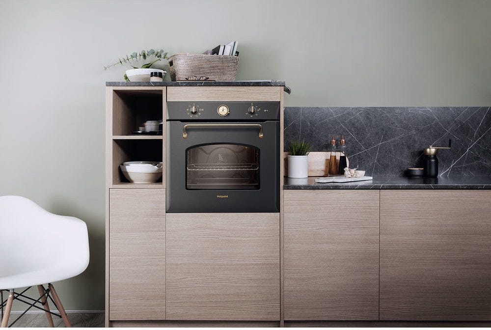 Hotpoint Ariston FIT 804 H AN HA TRADIZIONE Forno incasso cm. 60 - antracite
