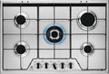 Electrolux KGS7534XX SLIM PROFILE Piano cottura a gas cm. 75 - inox griglie smaltate