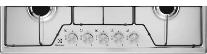 Electrolux KGS7534SX SLIM PROFILE Piano cottura a gas cm. 75 - inox griglie smaltate