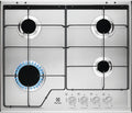 Electrolux KGS6424SX SLIM PROFILE Piano cottura a gas cm. 60 - inox griglie smaltate